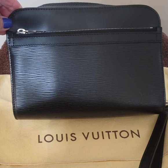 Epi hoche Clutch / Black - Picture 11 of 11